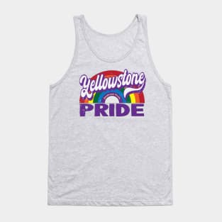 Rainbow Pride Yellowstone National Park Tank Top